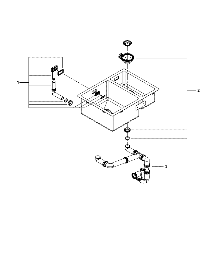 K700U Edelstahlspüle | GROHE