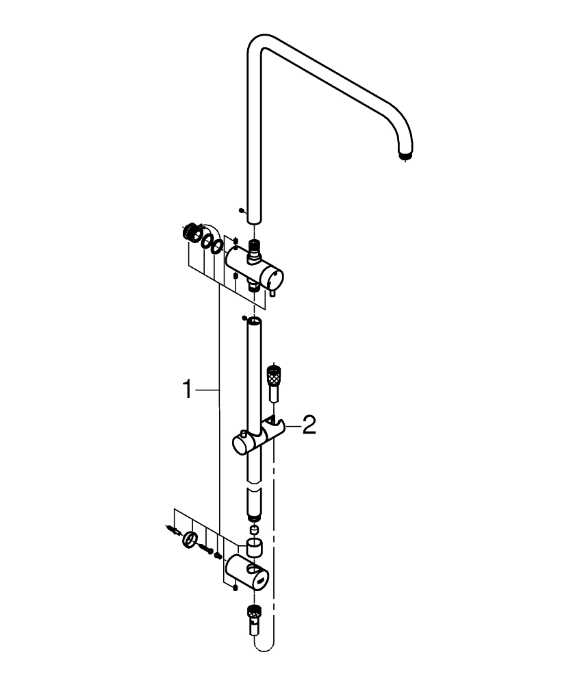 Retrofit Shower System GROHE