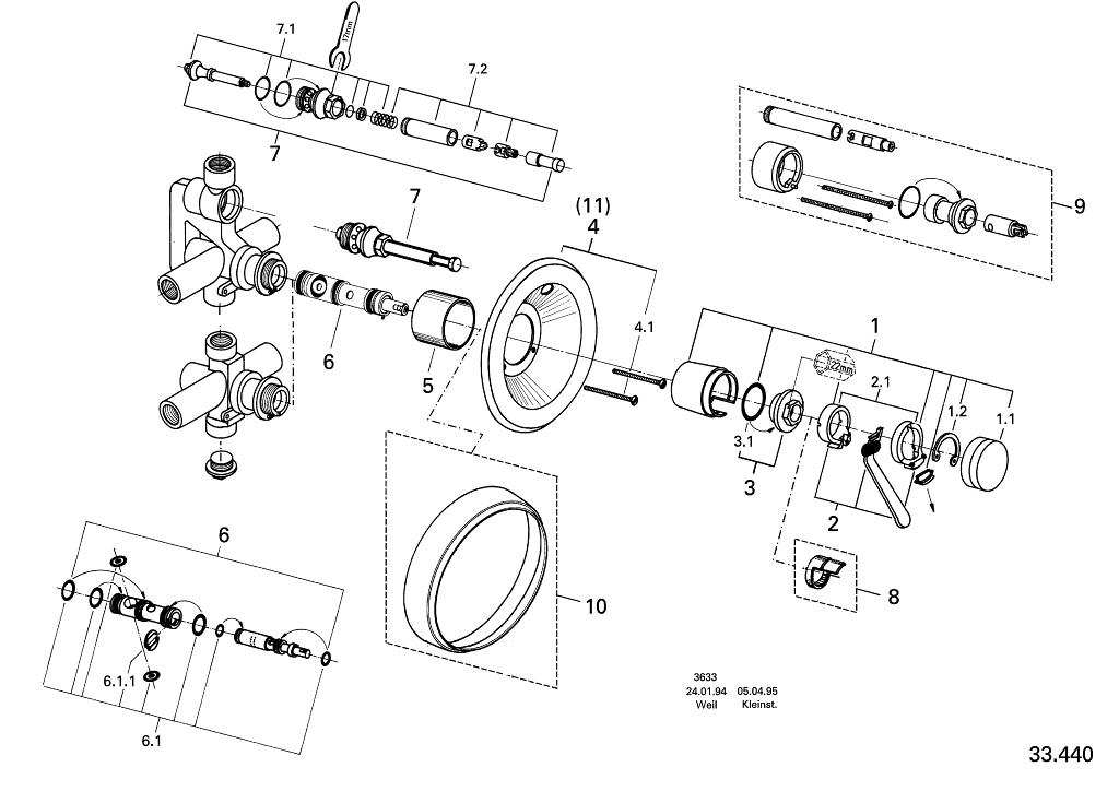 Euromix Einhand Wannenbatterie 12″ Grohe Grohe Ag Company Page