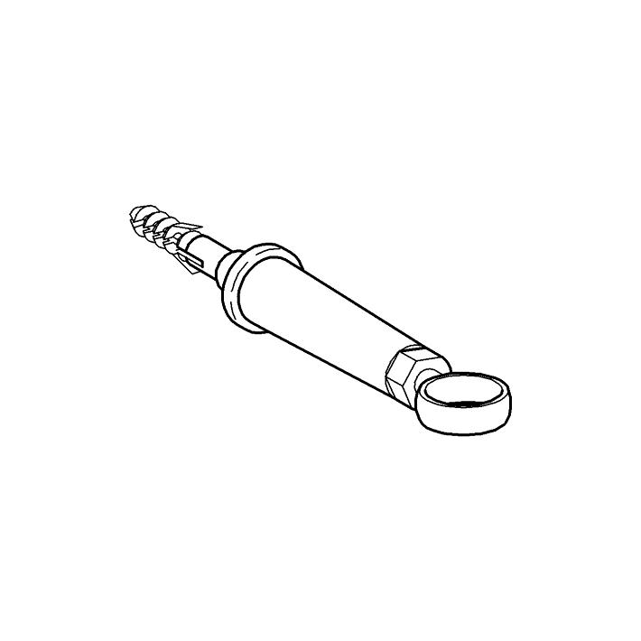 No Collection - GROHE Sabitleme parçası ölçü ve teknik çizim
