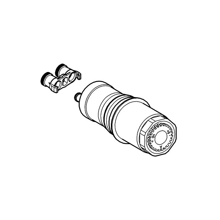 No Collection - GROHE Kartuş ölçü ve teknik çizim