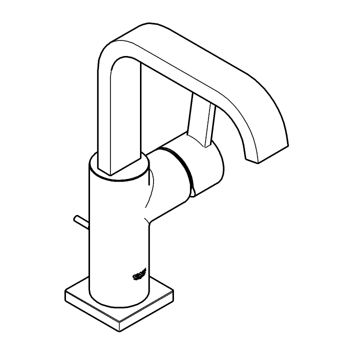 Allure Einhand-Waschtischbatterie, 1/2