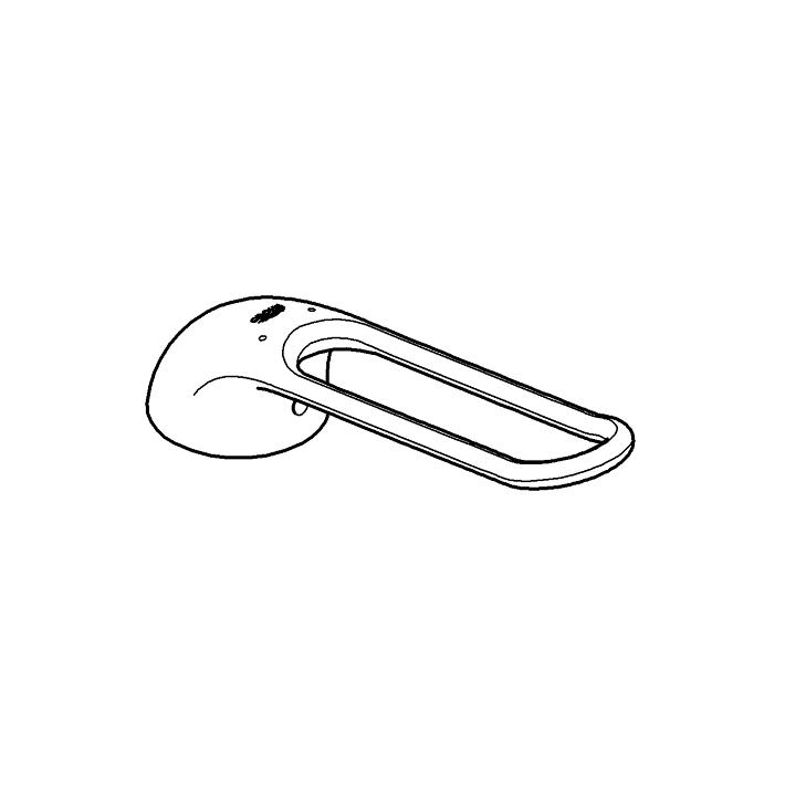 Eurosmart Care Kumanda kolu 160 mm ölçü ve teknik çizim