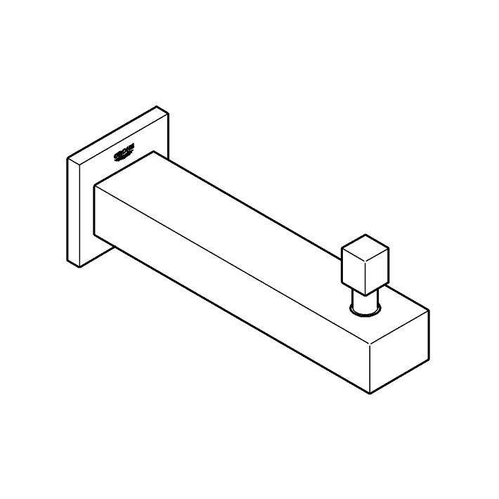 Eurocube Çıkış ucu ölçü ve teknik çizim
