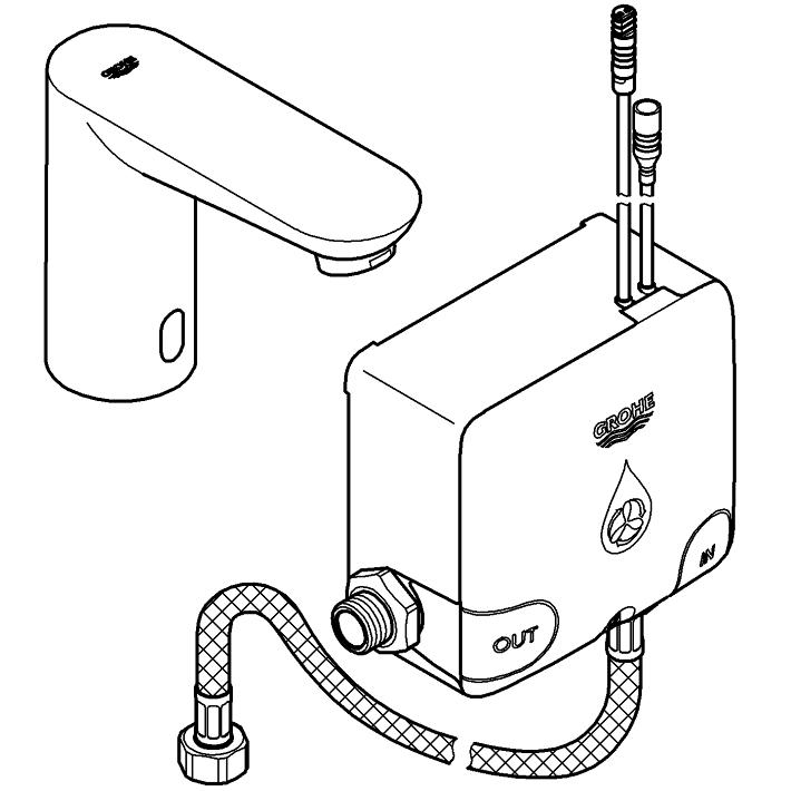 Eurosmart CE Powerbox ölçü ve teknik çizim