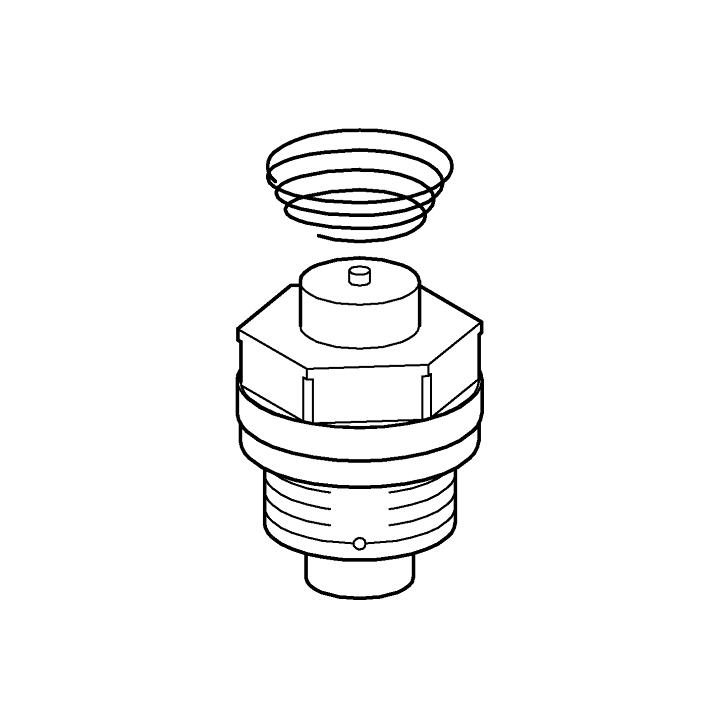 No Collection - GROHE Kartuş ölçü ve teknik çizim