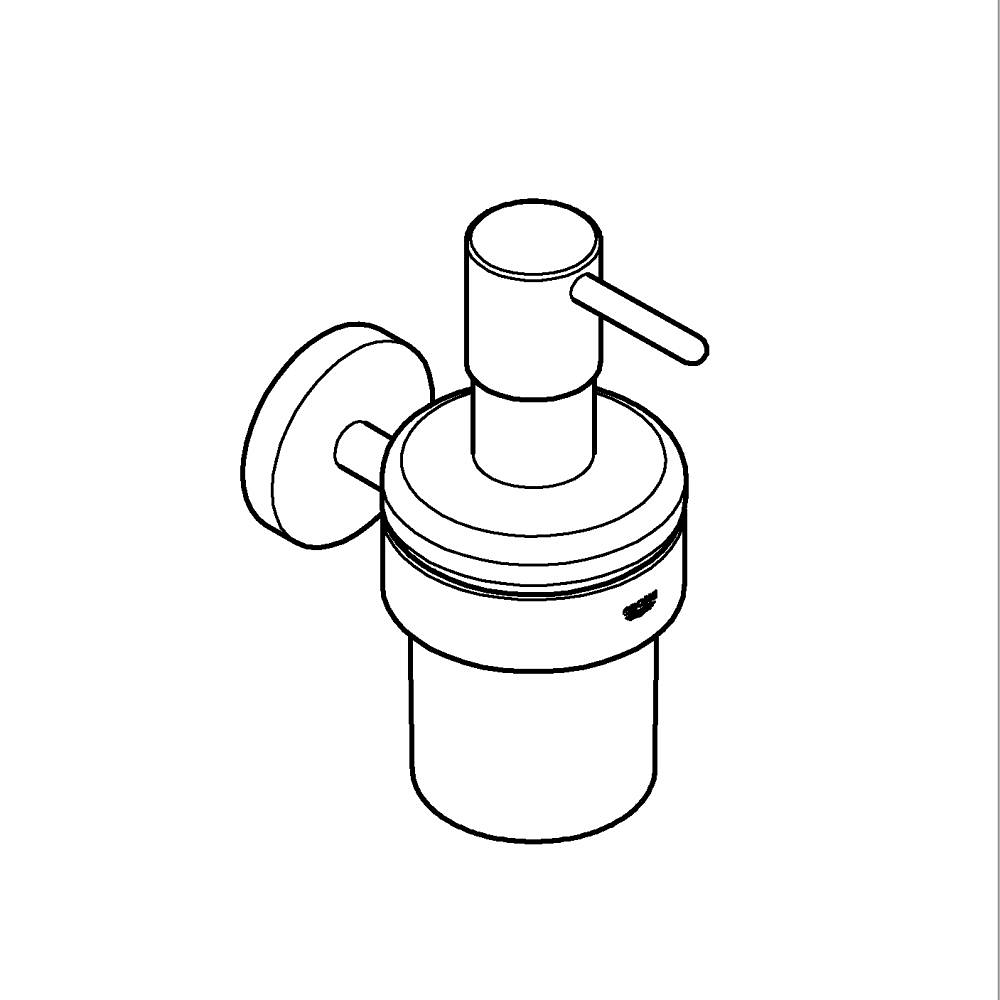 Essentials Sıvı sabunluk teknik çizim