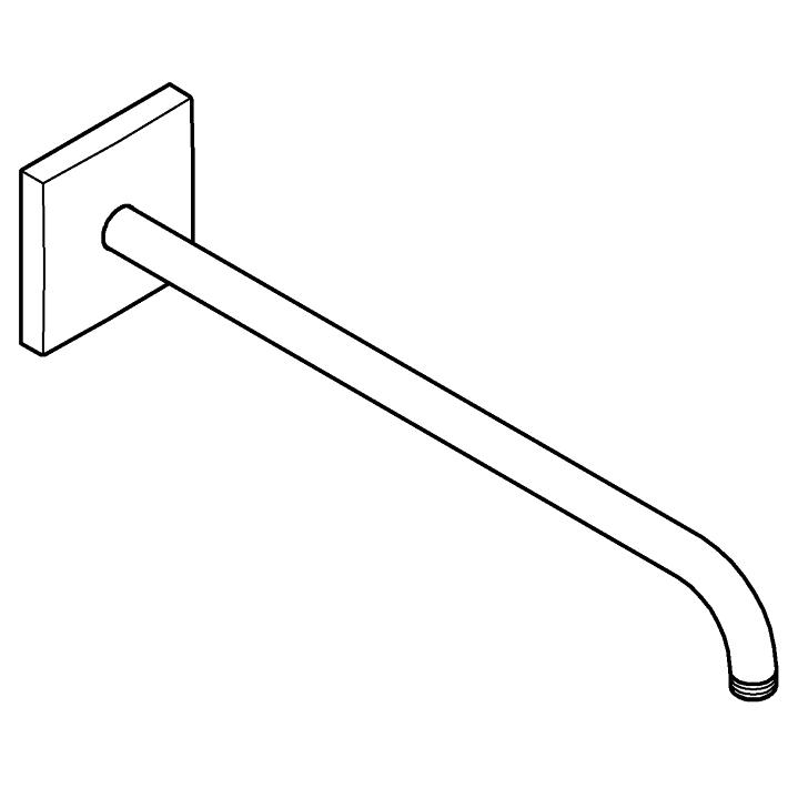 Rainshower Duş kolu 422 mm ölçü ve teknik çizim