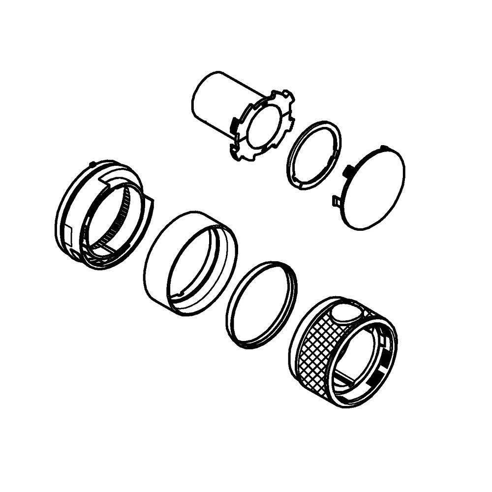 Temperature control handle teknik çizim