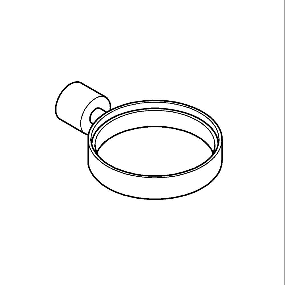 GROHE Atrio Sabunluk tutacağı teknik çizim