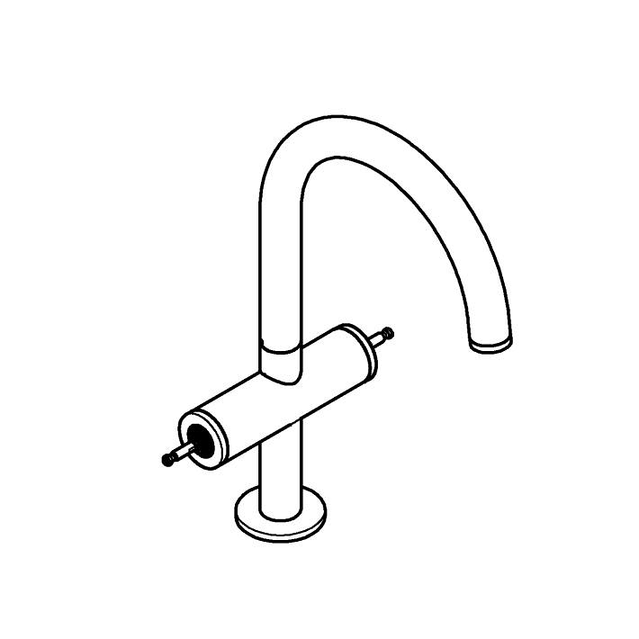 Waschtisch-Einlochbatterie, 1/2