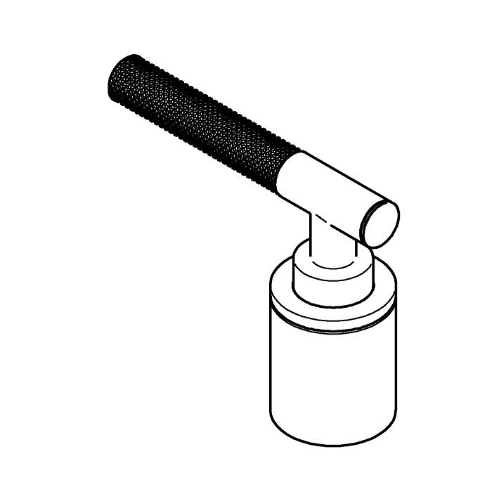 Atrio Private Collection Knurled sticks ölçü ve teknik çizim