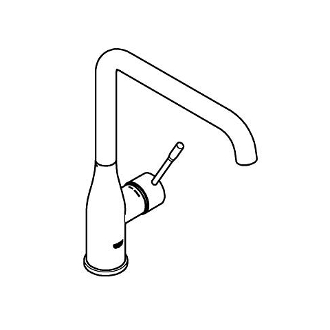 Single-lever sink mixer 1/2″