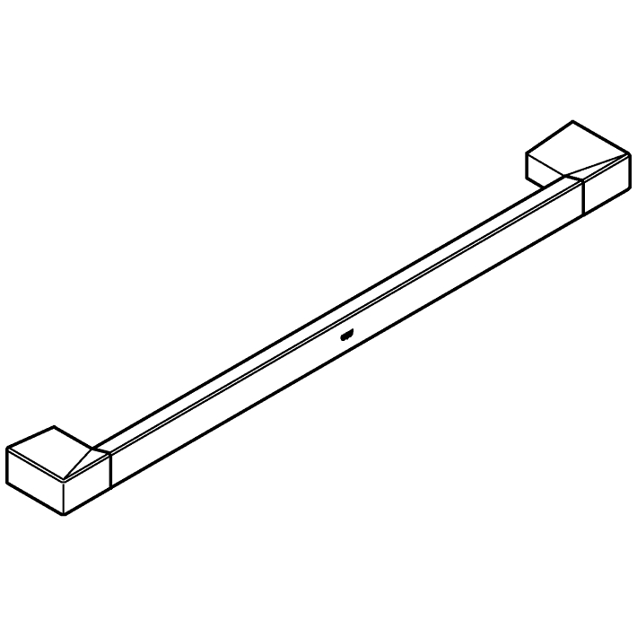 Selection Cube Tutamak/havluluk ölçü ve teknik çizim