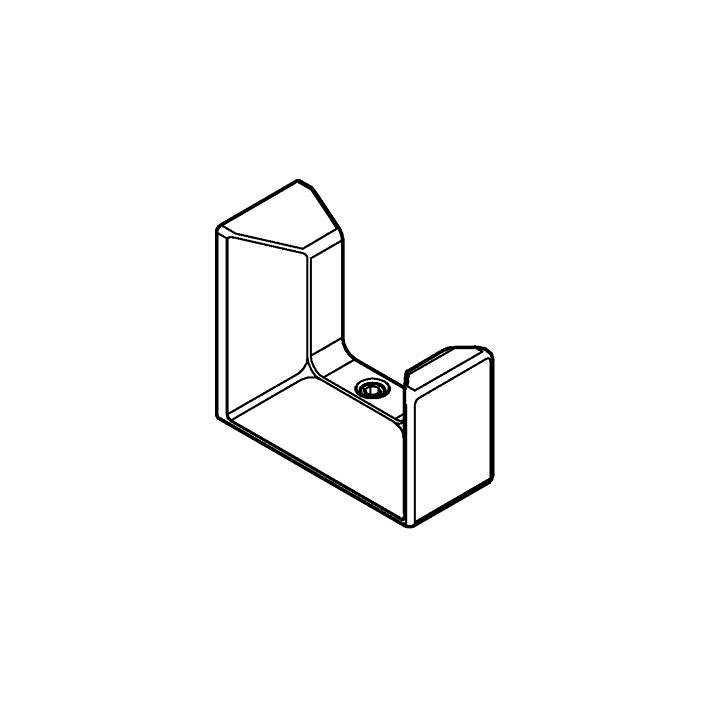 Selection Cube Havlu/bornoz askılığı ölçü ve teknik çizim