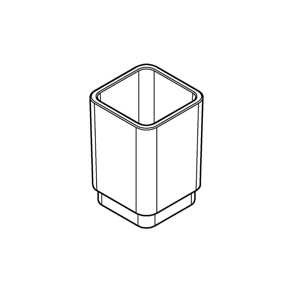 Selection Cube Fırçalık teknik çizim
