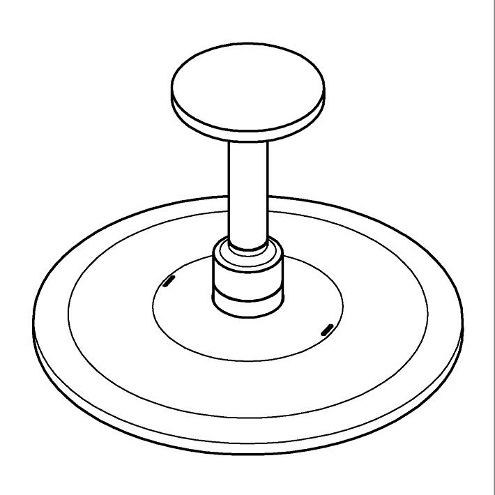 Rainshower SmartActive 310 Tepe duşu seti 142 mm, 2 akışlı ölçü ve teknik çizim