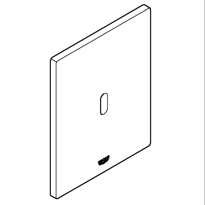 Tectron Bau E Fotoselli kumanda paneli ölçü ve teknik çizim