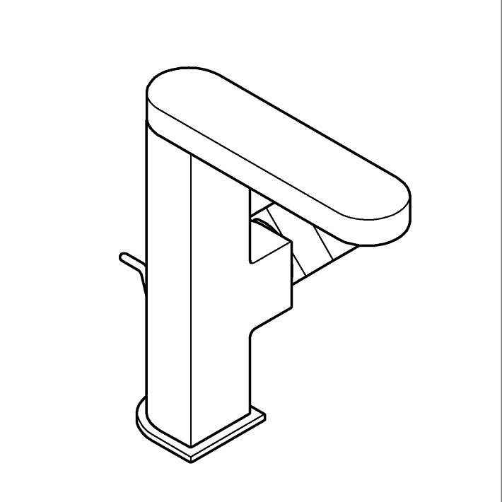 Einhand-Waschtischbatterie, 1/2