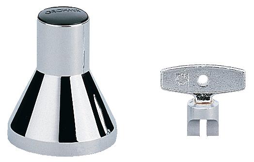 Loose key and shield 1/2"