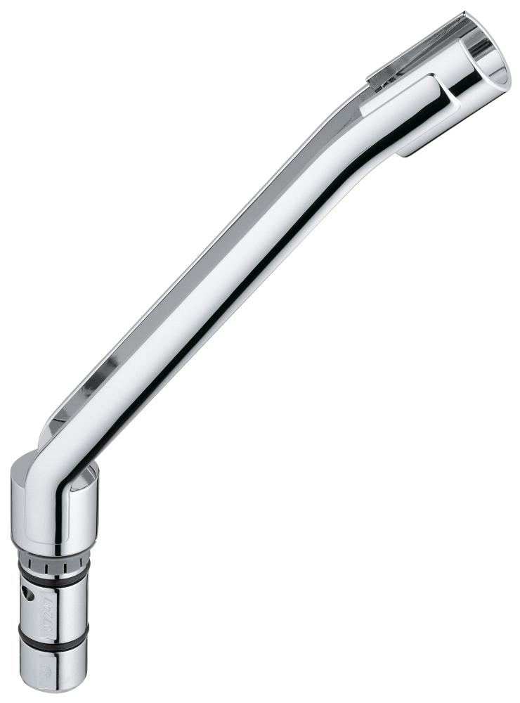 Shower rail extension for handshowers