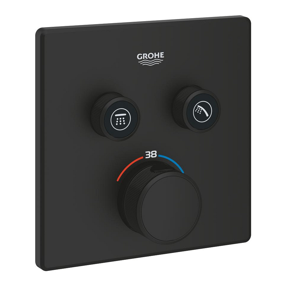 Grohtherm SmartControl Unterputz-Thermostat mit 2 Absperrventilen | GROHE