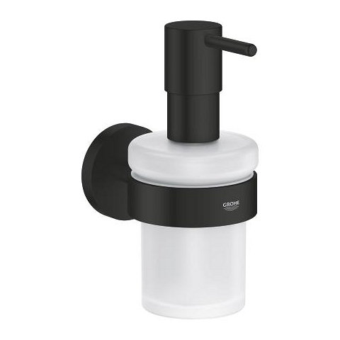 Soap dispenser with holder