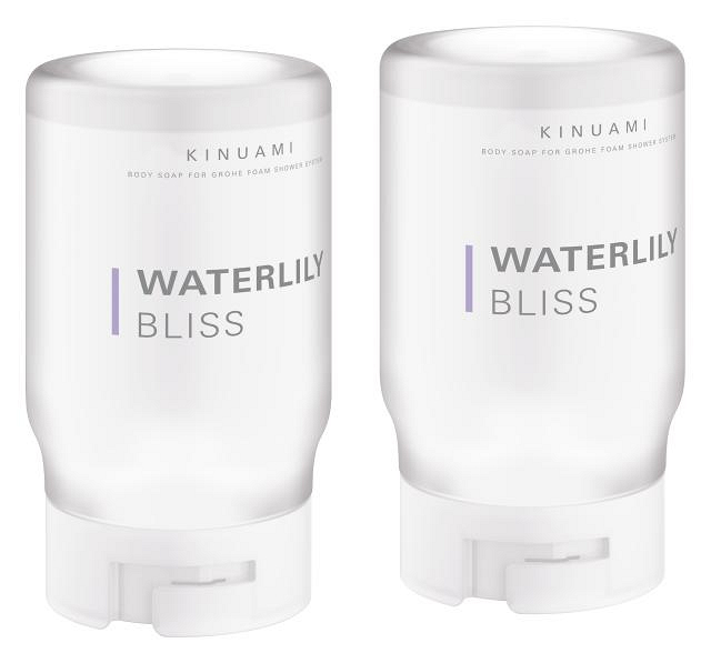 Kinuami Waterlilly - Kalmerende Shower Foam - 2 x 250 ml (voor GROHE Purefoam)