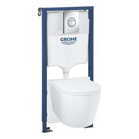 5-in-1 set for WC, 1.13 m installation height