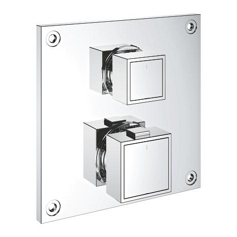 Allure Gravity Thermostat for concealed installation with 2-way diverter