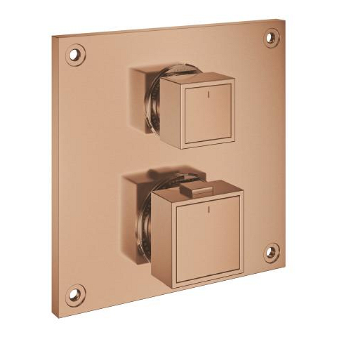 Allure Gravity Thermostat for concealed installation with 2-way diverter