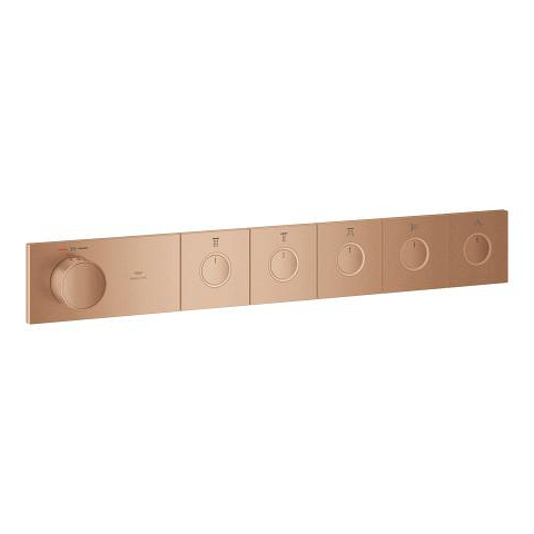 Grohtherm Aqua Tiles Thermostat for concealed installation with 5 valves