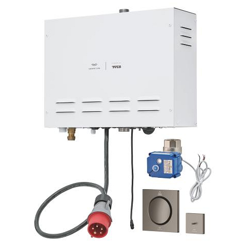 F-digital Deluxe Steam generator 9.9 kW with steam outlet and temperature sensor