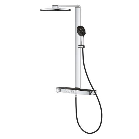 Rainshower Aqua Pure Brusesystem med termostat til vægmontering