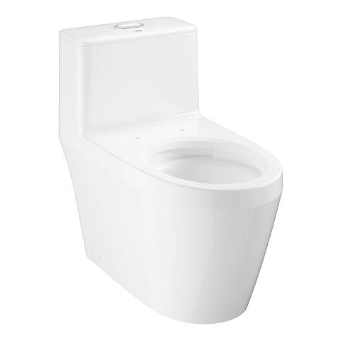 Euro Ceramic 2.0 Floor standing one piece toilet without seat and cover