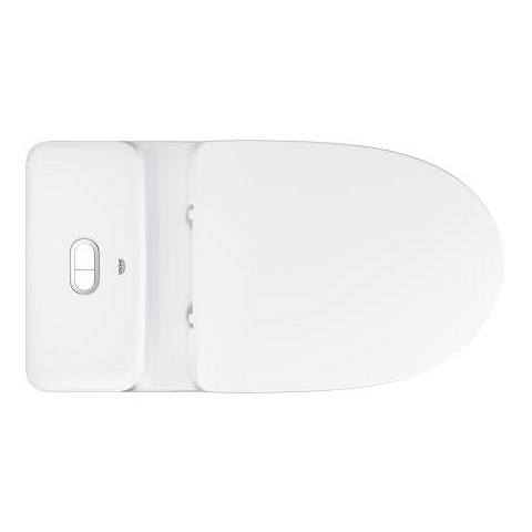 Euro Ceramic 2.0 Floor standing one piece toilet without seat and cover