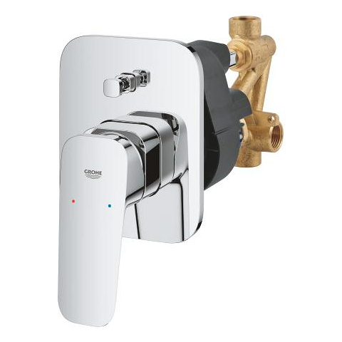 GROHE Cubeo Miscelatore monocomando per vasca-doccia