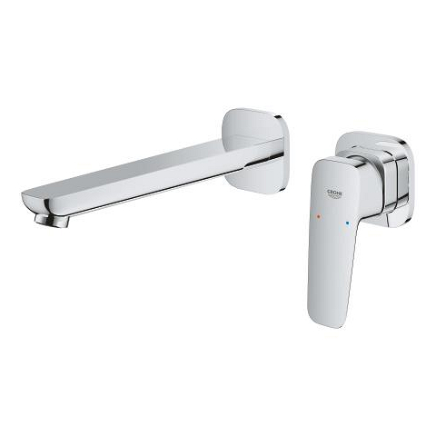 GROHE Cubeo 2-hole basin mixer L-Size