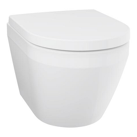 Euro Ceramic Wall hung WC set compact