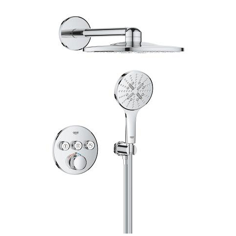 Grohtherm SmartControl Pack pour douche encastrée avec Rainshower SmartActive 310