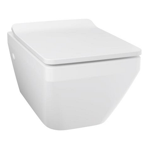 Euro Ceramic 2.0 Wall hung WC set soft square