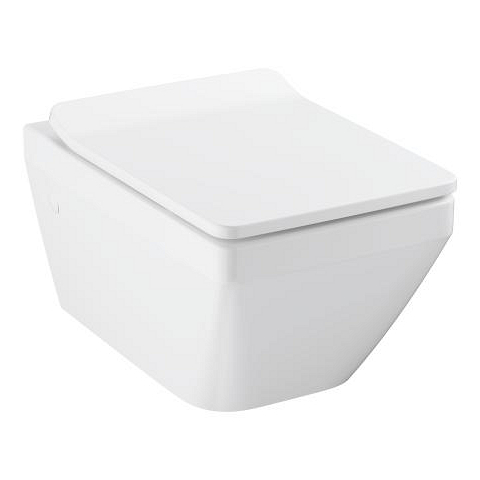 Euro Ceramic 2.0 Wall hung WC set soft square