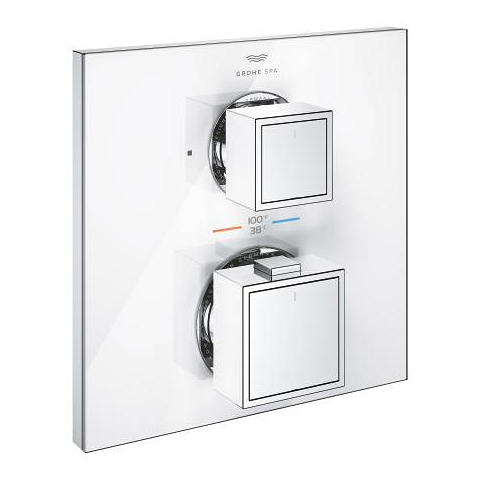 Allure Gravity Thermostat for concealed installation with 2-way diverter