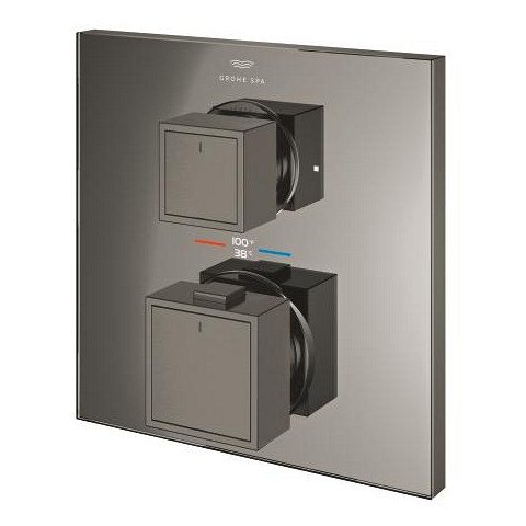 Allure Gravity Thermostat for concealed installation with 2-way diverter
