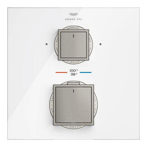 Allure Gravity Thermostat for concealed installation with 2-way diverter