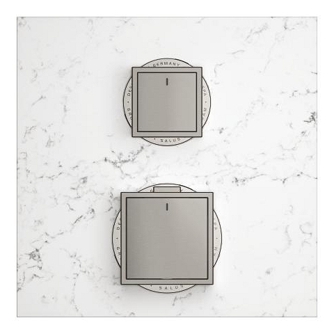 Allure Gravity Thermostat for concealed installation with 2-way diverter