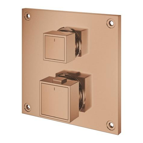 Allure Gravity Thermostat for concealed installation with 2-way diverter