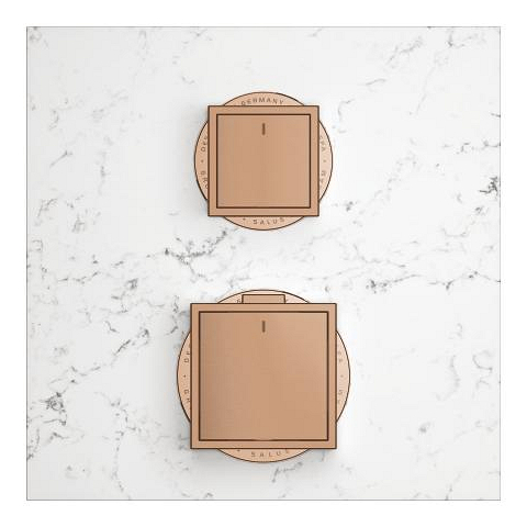 Allure Gravity Thermostat for concealed installation with 2-way diverter