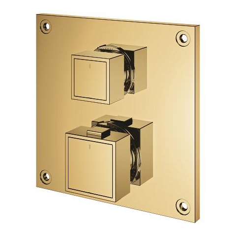 Allure Gravity Thermostat for concealed installation with 2-way diverter