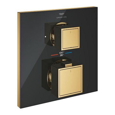 Allure Gravity Thermostat for concealed installation with 2-way diverter